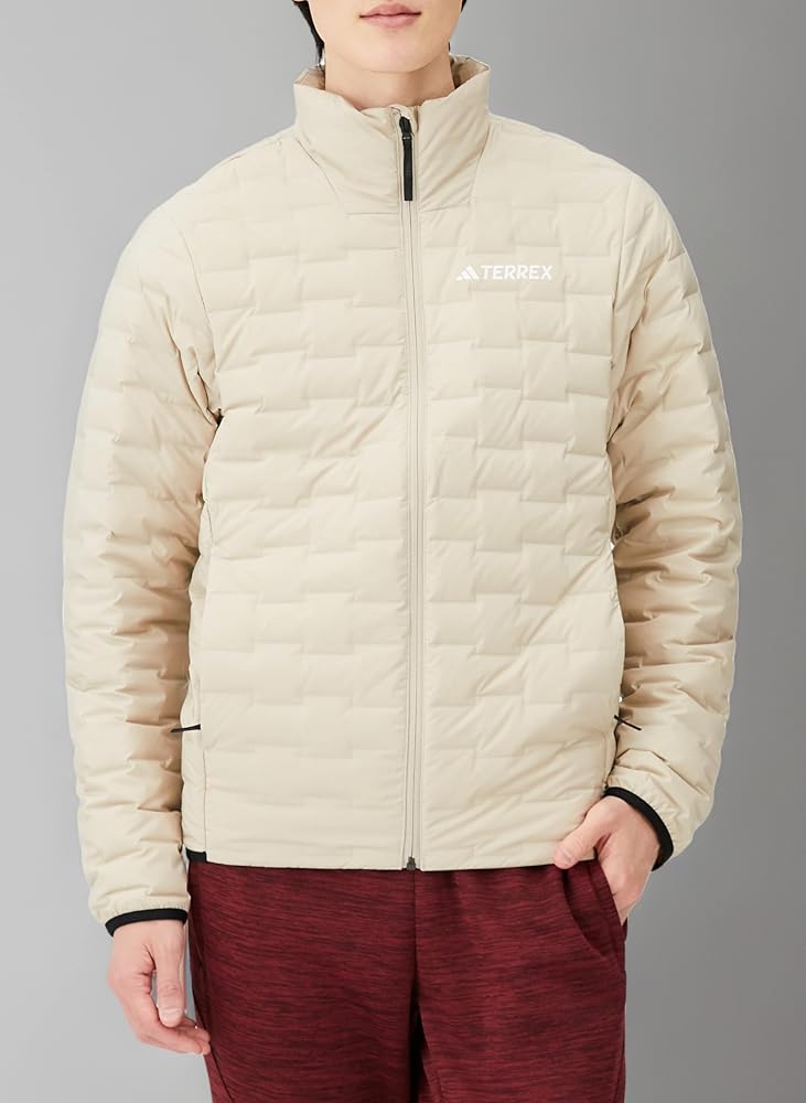 adidas TERREX ダウンジャケット Adidas Terrex Agravic Climaheat Down Puffer Jacket XL Blue